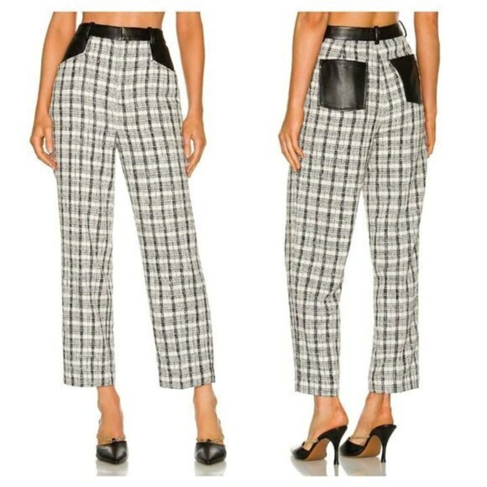 L'Academie Calista Pant - Black and White